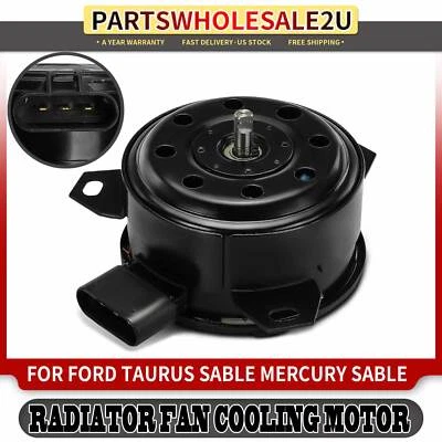 Двигатель охлаждения левого вентилятора радиатора для Ford Sable 1996-1997 Taurus Mercury Sable - Изображение 1 из 4