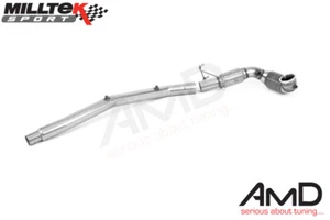 Milltek Audi S3 OPF GPF Large Bore Downpipe Sports Cat Exhaust 8Y SSXVW637 - Picture 1 of 1