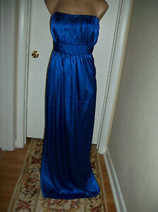 FORMAL EVENING BALL GOWN PROM WEDDING DRESS COCKTAIL PARTY AFTER SIX SIZE14 LQQK