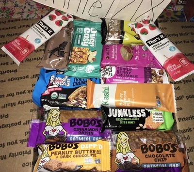 88 Bobo’s 88 Acres Kate’s Dave’s That’s It Junkless Kashi Over Easy Bars Olyra Foto 1 de 4