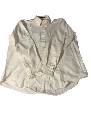 Hathaway Men's Long Sleeve Button up Shirt 17 34/35 White - Image 1 of 4