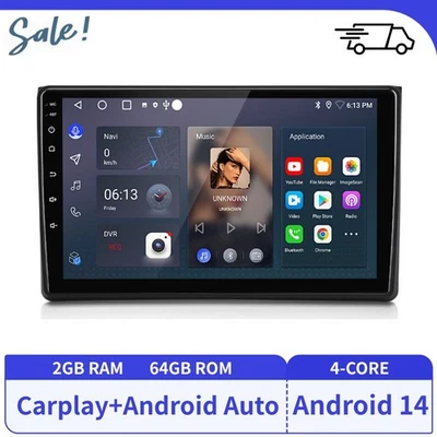 Android 14 Carplay Autoradio Für Audi A4 S4 RS4 B6 B7 GPS Navi DAB+ SWC BT 2+64G - Bild 1 von 4