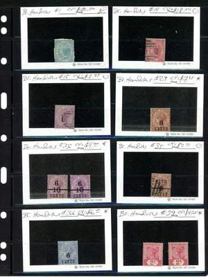 Sellos antiguos, mejores de Honduras Británica, usados y como nuevos Foto 1 de 4