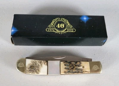 Cuchillo para cubiertos Frost 40-169RMR 40 aniversario 2 hojas con caja Foto 1 de 4