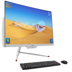 Aio Tout en Un i7 24 " Full HD Victoire 7 RAM 4GB SSD 120GB Ordinateur PC Dur - Photo 1/13