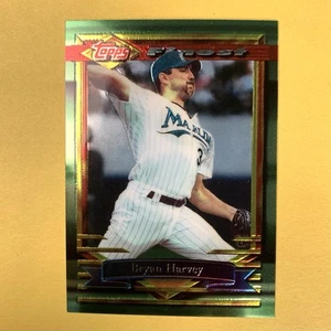 1994 Topps Finest Baseball Bryan Harvey card #164 Florida Marlins - Picture 1 of 2