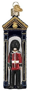 Ornamento albero vetro soffiato guardia palazzo inglese di Natale vecchio mondo - RITIRATO - Foto 1 di 2
