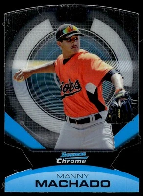 2011 Bowman Chrome Futures Manny Machado Baltimore Orioles #2 - Image 1 of 2
