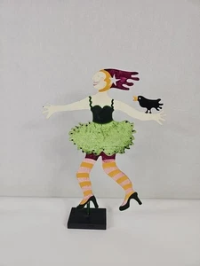 Judie Bomberger Crow Mama 12" Statue Sculpture Metal Cirque Du Soleil  - Picture 1 of 11