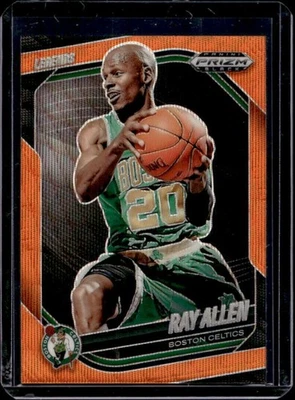 Prizm Black Ray Allen Legends Orange Wave Prizm #31/60 Celtics 2024-25 Foto 1 de 2