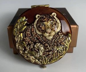 Jay Strongwater Leopard Compact - Picture 1 of 3