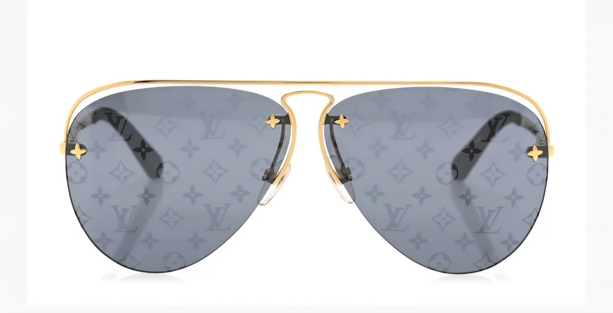 Louis Vuitton Gold Sunglasses for Women for sale - eBay