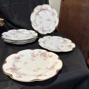 haviland limoges schleiger 67j set 6 piatti da pranzo 9 in - Foto 1 di 10