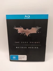 The Dark Knight + Batman Begins Blu-Ray Special Edition Hardcover. Like New! - Picture 1 of 2