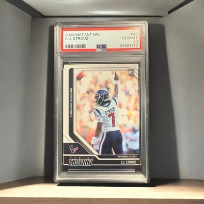 2023 Panini Instant NFL - C.J. Stroud #45 /1419 (RC) PSA Graded 10 - Image 1 of 4