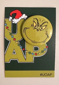 Universal Studios UOAP Cómo el Grinch Robó la Navidad - Pin Botón Grinch 2025 - Imagen 1 de 1