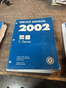 2002 GMC Topkick C4500 C5500 C6500 C7500 C8500 Truck Shop Service Repair Manual - Bild 1 von 4