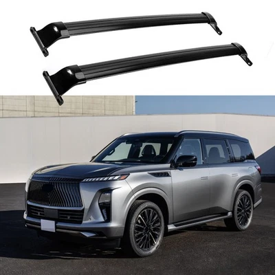 2pcs Roof Rack Cross bar Crossbar Fits for Infiniti QX80 Z63 2025-2026 - Image 1 of 4