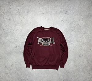 Sudadera Lonsdale London Vintage Años 90 Logo Grande - Imagen 1 de 8