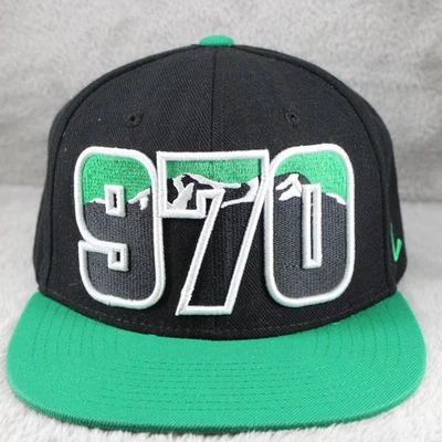 Colorado State Rams Hat Cap 970 Snapback Black Green Adjustable CSU Zephyr NCAA - Image 1 of 4