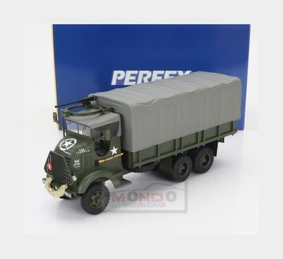 1:43 PERFEX Gmc 353 Afkwx Truck Bache Military  (The Red Bull) 1944 PE740 - Immagine 1 di 2
