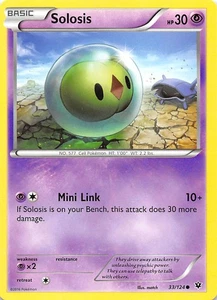 Solosis 33/124 XY Fates Collide Pokemon 003600 - Picture 1 of 2