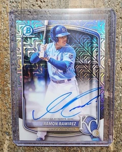2025 Bowman Chrome Mega Ramon Ramirez Mojo Autograph #BMA-RR - Picture 1 of 2