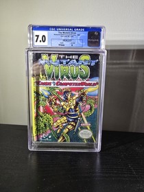 Graded Sealed Nes The Mutant Virus Game  7.0 1992 gold seal