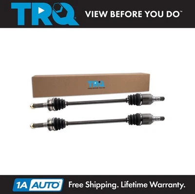 TRQ Rear CV Axle Shaft Set Fits 2015-2019 Subaru Legacy - Image 1 of 4