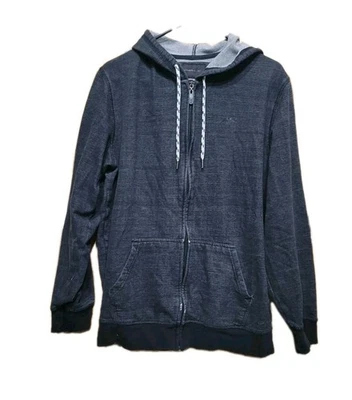 Moletom com capuz Y2K ONeil surf skate lavagem vintage masculino grande preto - Imagem 1 de 4