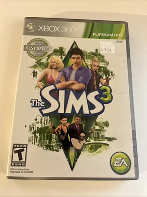 Los Sims 3 (Microsoft Xbox 360, 2010) en caja con manual. Probado. ¡Envío rápido! Foto 1 de 4