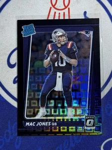2021 PANINI DONRUSS OPTIC MAC JONES BLACK PANDORA RATED ROOKIE /25 #206 - Foto 1 di 2