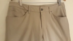 Lululemon commission pants mens 34x31 beige - Picture 1 of 5