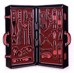 Spilla frusta BDSM Toys Gear Trunk Bondage Disipline Domination Sottomissione Sadismo - Foto 1 di 3