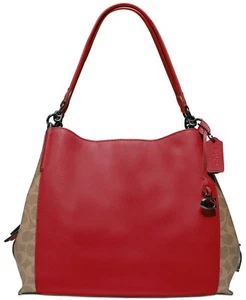 COACH Leather Dalton 31 In Signature Blocking- NEW - Picture 1 of 11