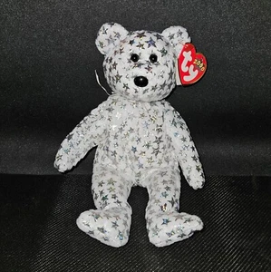 The Beginning Ty Beanie Baby Years Teddy Bear MWMT Birthday January 1 2000 - Picture 1 of 2