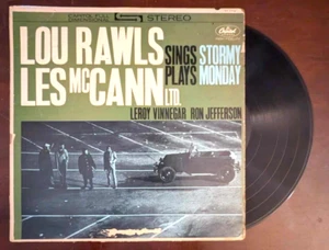 Lou Rawls & Les McCann: Stormy Monday 1962 Capitol ST1714 Vinyl LP Record - Picture 1 of 12