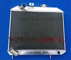 3Row Aluminum Radiator For 1941-1952 JEEP Willys MB CJ-2A M38 42 43 44 45 new - Afbeelding 1 van 11