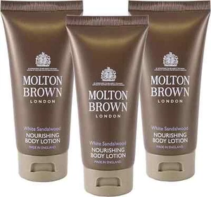 10 x 80ml Molton Brown White Sandalwood Body Lotion Deep Hydration Skin 800ml - Picture 1 of 9