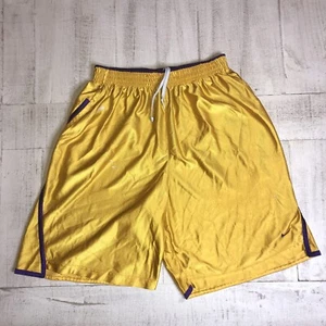 Nike Mens LSU Tigers Training Workout Running Shorts Sz. L - Picture 1 of 8