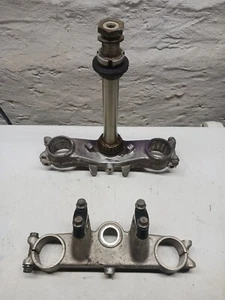 1987 87 KAWASAKI KX125 TRIPLE TREE ASSEMBLY - Picture 1 of 11