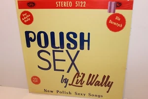 SEALED Original 1963 Press~LIL WALLY Polish Sex~Comedy LP DETROIT POLKA Michigan - Picture 1 of 8