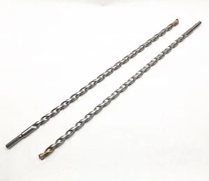 (2) Germany Quality 5/8″ x 22″ Three Flat Shank Masonry Drill Bit - Picture 1 of 3