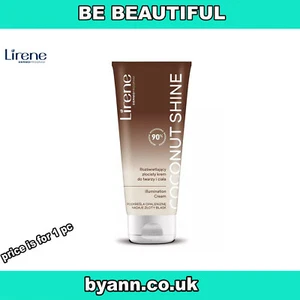 Lirene Coconut Shine Illuminating Golden Cream for Face and Body 150Ml