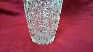 VASE EN CRISTAL FORME GÉOMÉTRIQUES BORDURE SINUEUSE TRÈS JOLI ANCIEN  - Picture 1 of 7