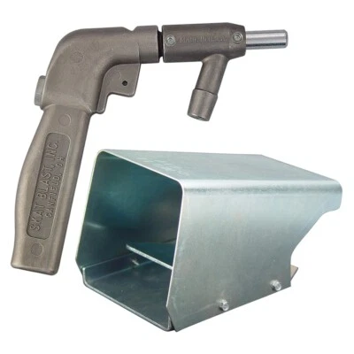 Skat Blast Foot Pedal Gun & Foot Pedal Kit, Made in USA #6411-KIT