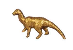 Dinosaur Metal Drawer Door Knob Gold Prehistoric Animal Kitchen Cupboard Handle - Picture 1 of 4