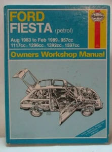 Haynes - Ford Fiesta / Aug 1983 to Feb 1989 (Petrol) Owners Workshop Manual -608 - Picture 1 of 7