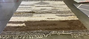 GREY / BROWN 8'-0" x 10'-0" Broken Thread Rug Reduced Price 1172677030 KNY225A-8 - Picture 1 of 4