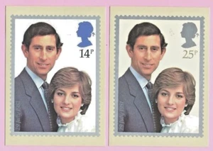 GB 1981 PHQ Cards #53 - Wedding Day ROYAL WEDDING Charles & Diana H/s LONDON E1 - Bild 1 von 2